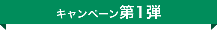 キャンペーン第1弾