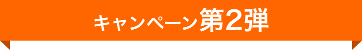 キャンペーン第2弾